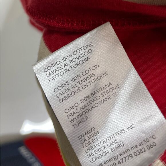 Urban Outfitters The Best Is Yet To Come T-shirt Men Medium Red Colorblack - Picture 5 of 6